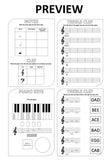 Fun Piano Worksheets for Beginners!