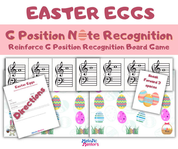 Easter Eggs G Position Note Recognition