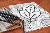 Shades of Sound: Autumn - A Listening & Coloring Book for Pianists