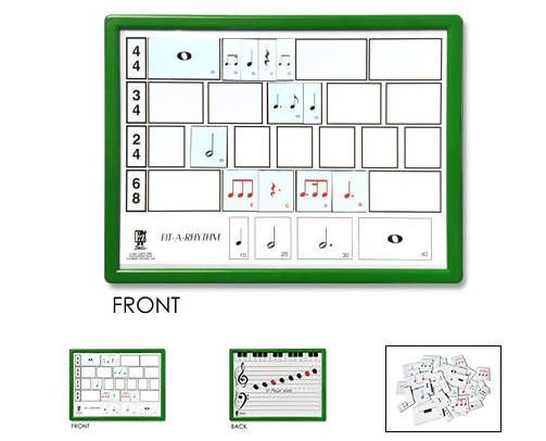 Deluxe E-Z Notes Fit-A-Rhythm Kit - 9 x 12 – Music Teacher Resources