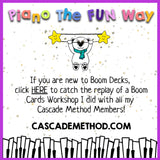 Boom Cards - Space Notes