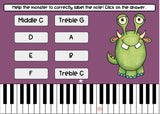 MUSICAL MONSTER MUNCHERS BOOM CARDS (ALL DECKS BUNDLE)