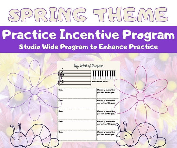 Piano Practice Incentive Program