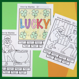 St. Patrick’s Day Themed Color by Rhythm Worksheets