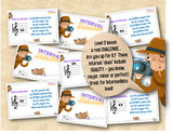 ‘Interval Detective’ – Card Game