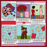 Valentine’s Day Color by Dynamics Worksheets | Music Dynamics Activities