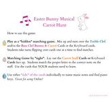 Easter Bunny Musical Carrot Hunt