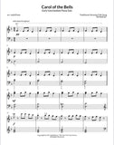 Carol of the Bells - Early Intermediate Piano Solo - arr. JudisPiano