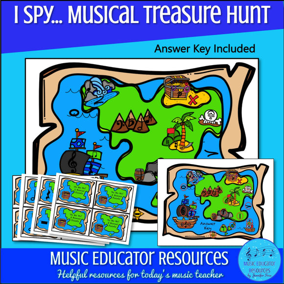 I Spy... Musical Treasure Hunt | Music Rhythms and Symbols