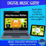 Mischievous Notes | Bass Clef Notes | Interactive Digital Music Game