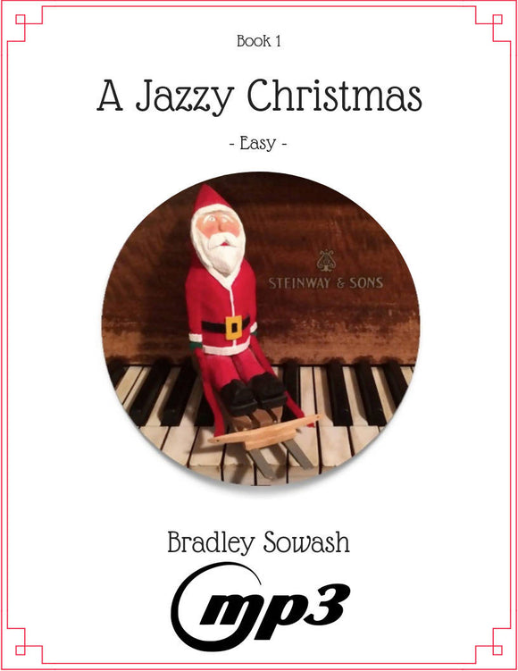A Jazzy Christmas Book 1 - mp3 backing tracks