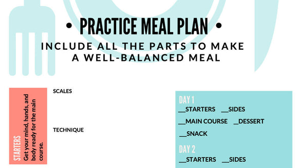 Practice Meal Plan