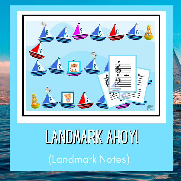 Landmark Ahoy! | Landmark Notes Game