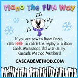 Boom Cards: Snowman Chords Minor