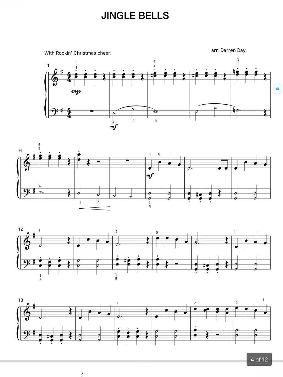 Festive Five -Studio License – Music Teacher Resources