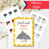 Landmark Match - Memory Game