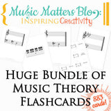 Huge Bundle of Music Theory Flashcards!