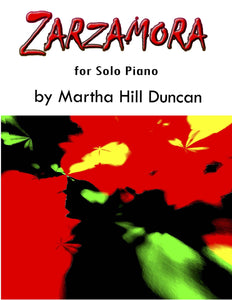 Zarzamora Suite for Solo Piano (E-Book)
