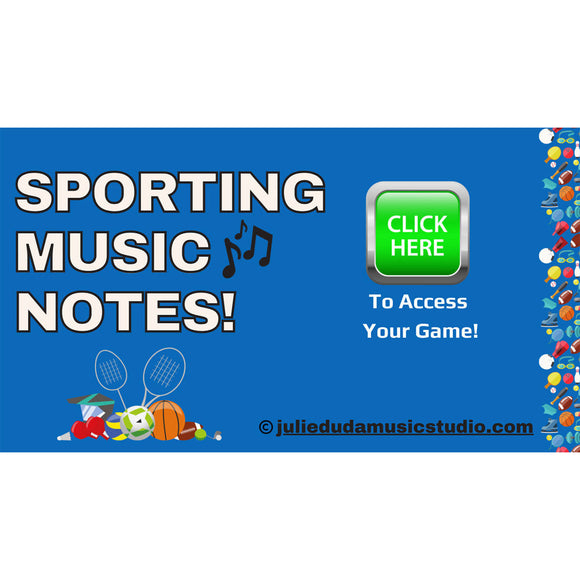 Digital Interactive Music Game: Sporting Music Notes