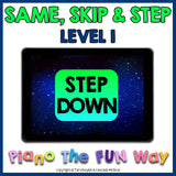 Boom Cards: Same, Skip and Step (Level 1)
