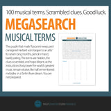 MegaSearch: Musical Terms