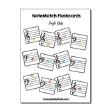 NoteMatch Flashcards (Single Clefs)