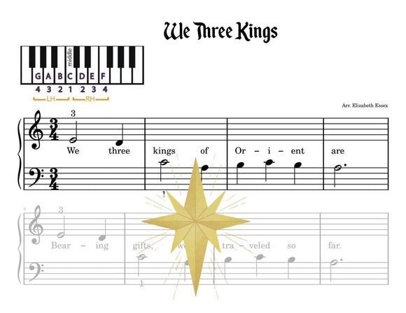 We Three Kings - Primer Level (Studio License)