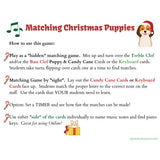Matching Musical Christmas Puppies