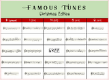 Famous Tunes Bingo and More: Christmas Edition