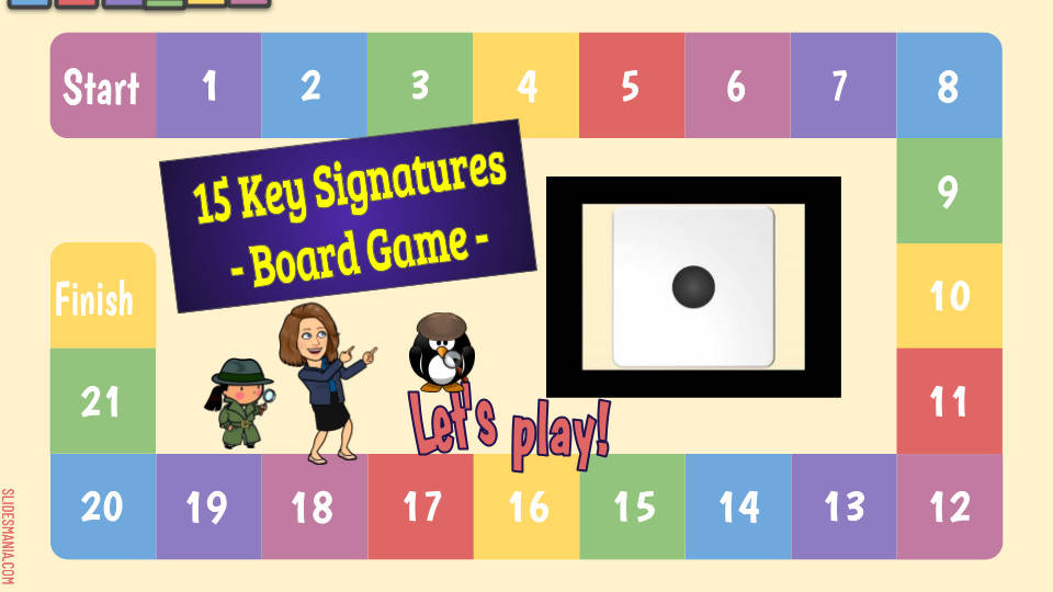 15 Key Signatures - Interactive Digital Board Game! – Music Teacher ...