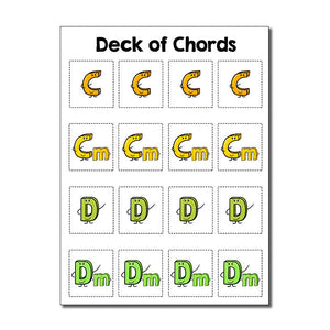 Deck of Chords (Cards)