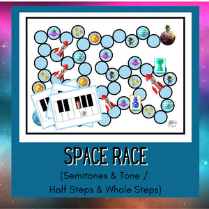 Space Race | Semitones & Tones Game