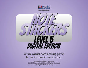 NoteStackers Level 5 Digital Edition