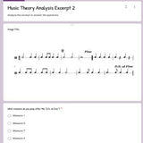 Google Classroom DIGITAL Music Theory Lesson 44: Terms and Symbols - Self-Grading