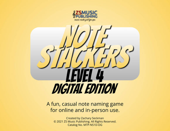 NoteStackers Level 4 Digital Edition