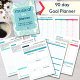 Musical Life Planner – 90 Day Goal Planner for Piano Teachers