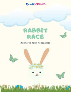 Rabbit Race - Term Recognition (Spring/Easter Theme)