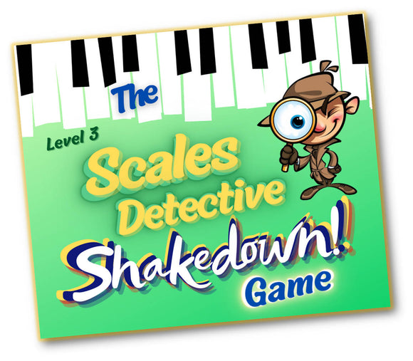 Late Intermediate+ Scales Detective SHAKEDOWN Game!