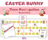 Easter Bunny Term Recognition Board Game