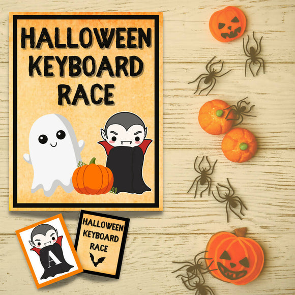 Halloween Keyboard Race
