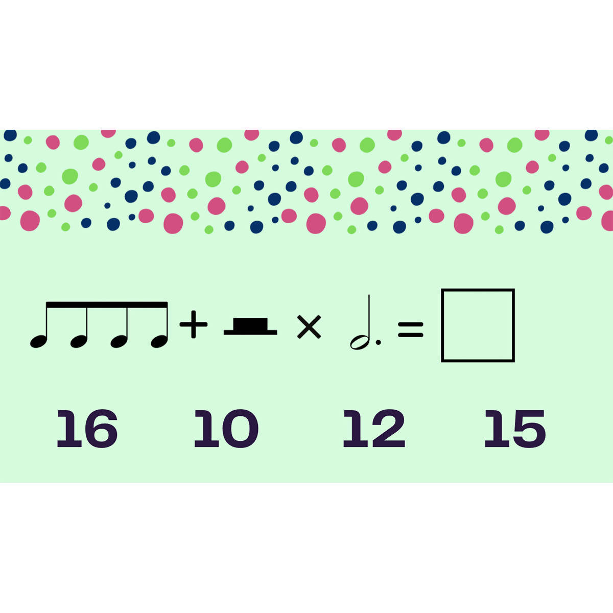 Musical Math Numbers Musical Digital Math Skills – Music Teacher Resources