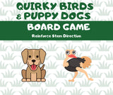 Quirky Birds & Puppy Dogs Board Game - Reinforce Stem Direction