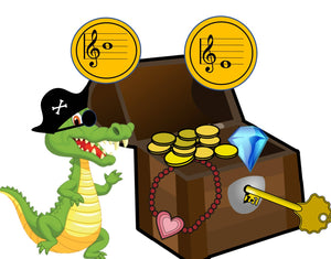 Pirate Treasure Chest - Interactive Game