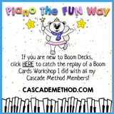 Boom Cards: Sleighing' Chord Progressions 2