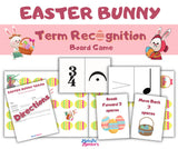 Easter Bunny Term Recognition Board Game