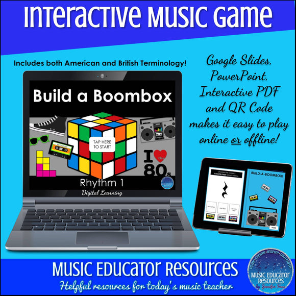 Build a Boombox | Rhythm 1 | Interactive Digital Music Game