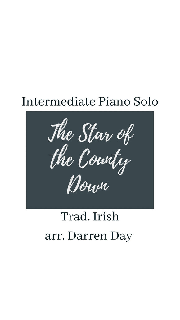Irish Folk Song arranged for Intermediate level piano.