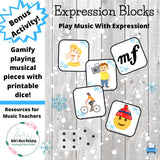 Winter Themed Musical Terms Bundle