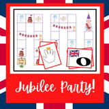 Jubilee Party | Note Values and Finger Numbers Game for the Queen's Platinum Jubilee