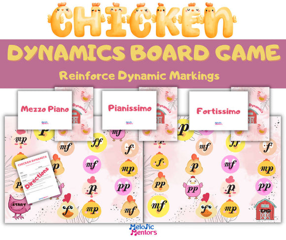 Chicken Board Line Chicken Dynamics Board Game – Music Teacher Resources
